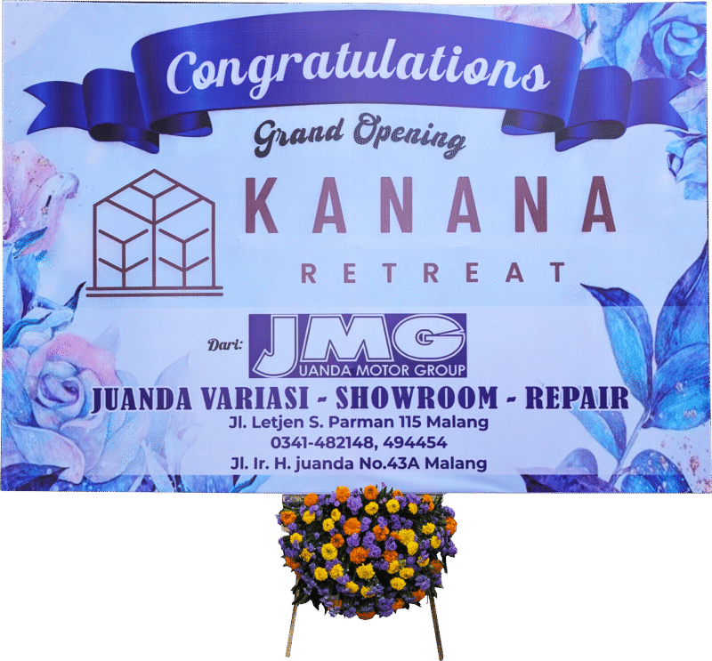 BUNGA PAPAN JUMBO TIPE 1 KAKI