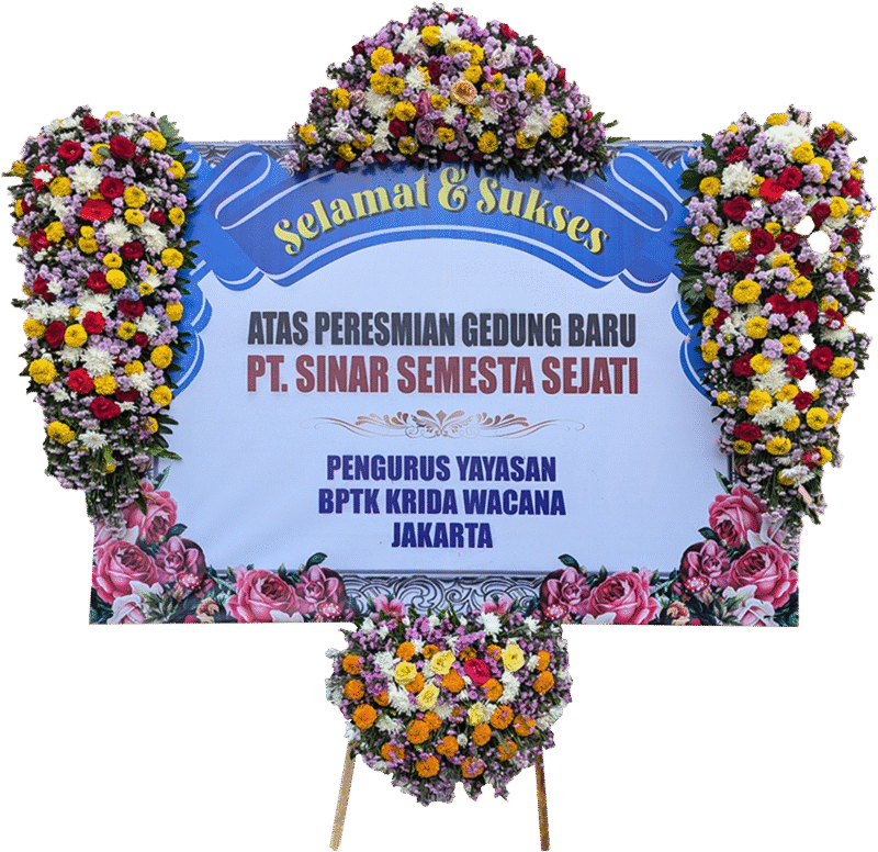 BUNGA SELAMAT 3 TITIK PANJANG MAHKOTA