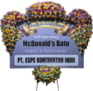BUNGA SELAMAT TIPE 4 TITIK BESAR MAHKOTA BESAR