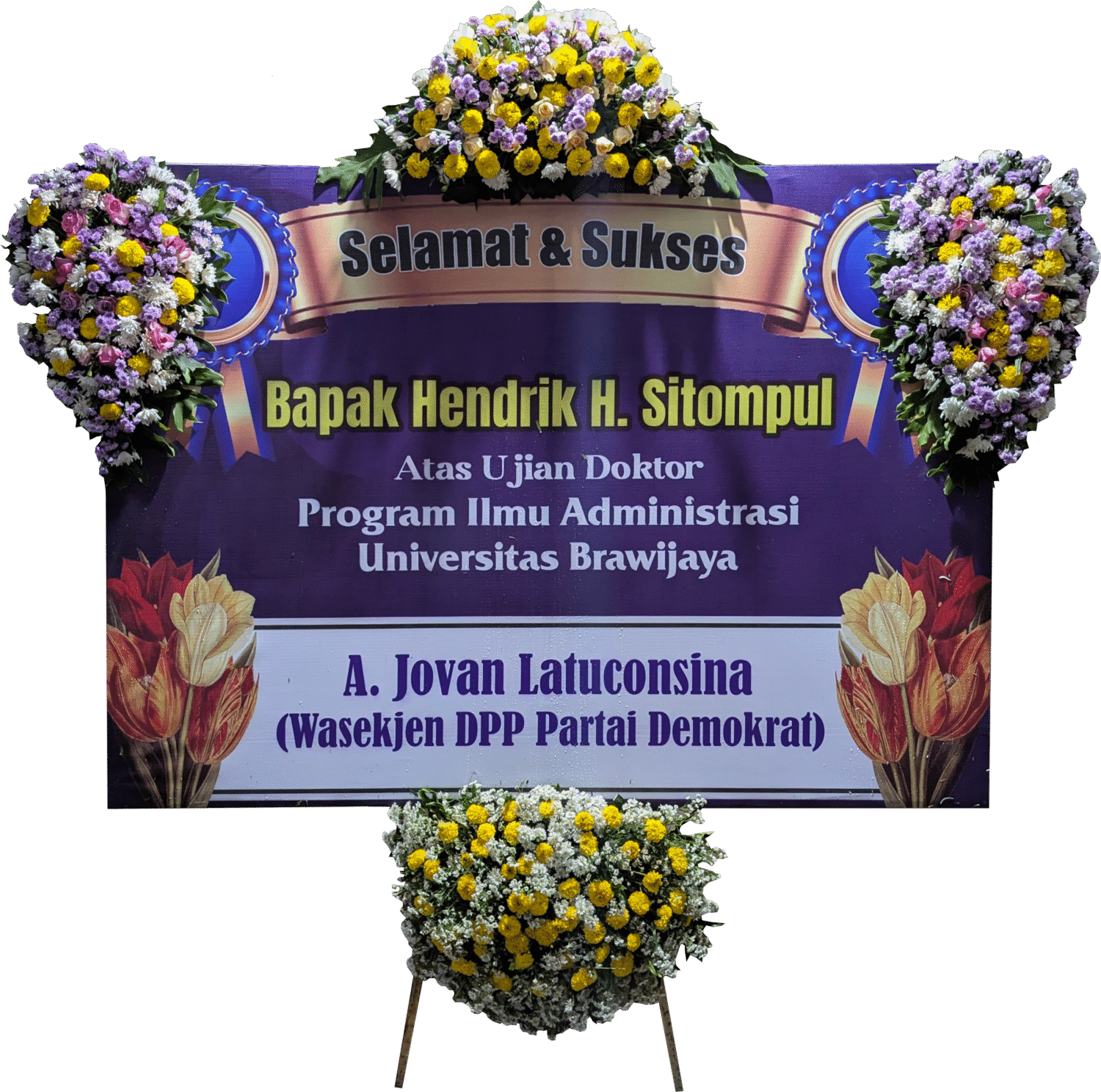 BUNGA SELAMAT TIPE 4 TITIK