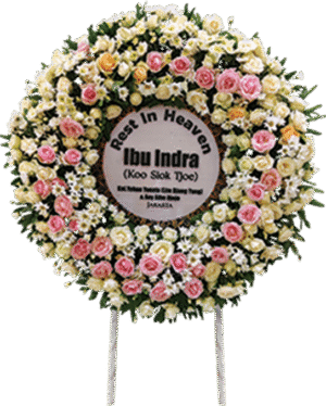 BUNGA STANDING TIPE CIRCLE