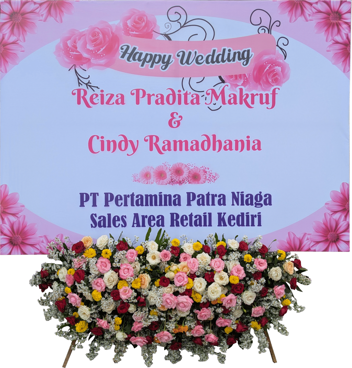 BUNGA WEDDING TIPE 1 TITIK SPESIAL