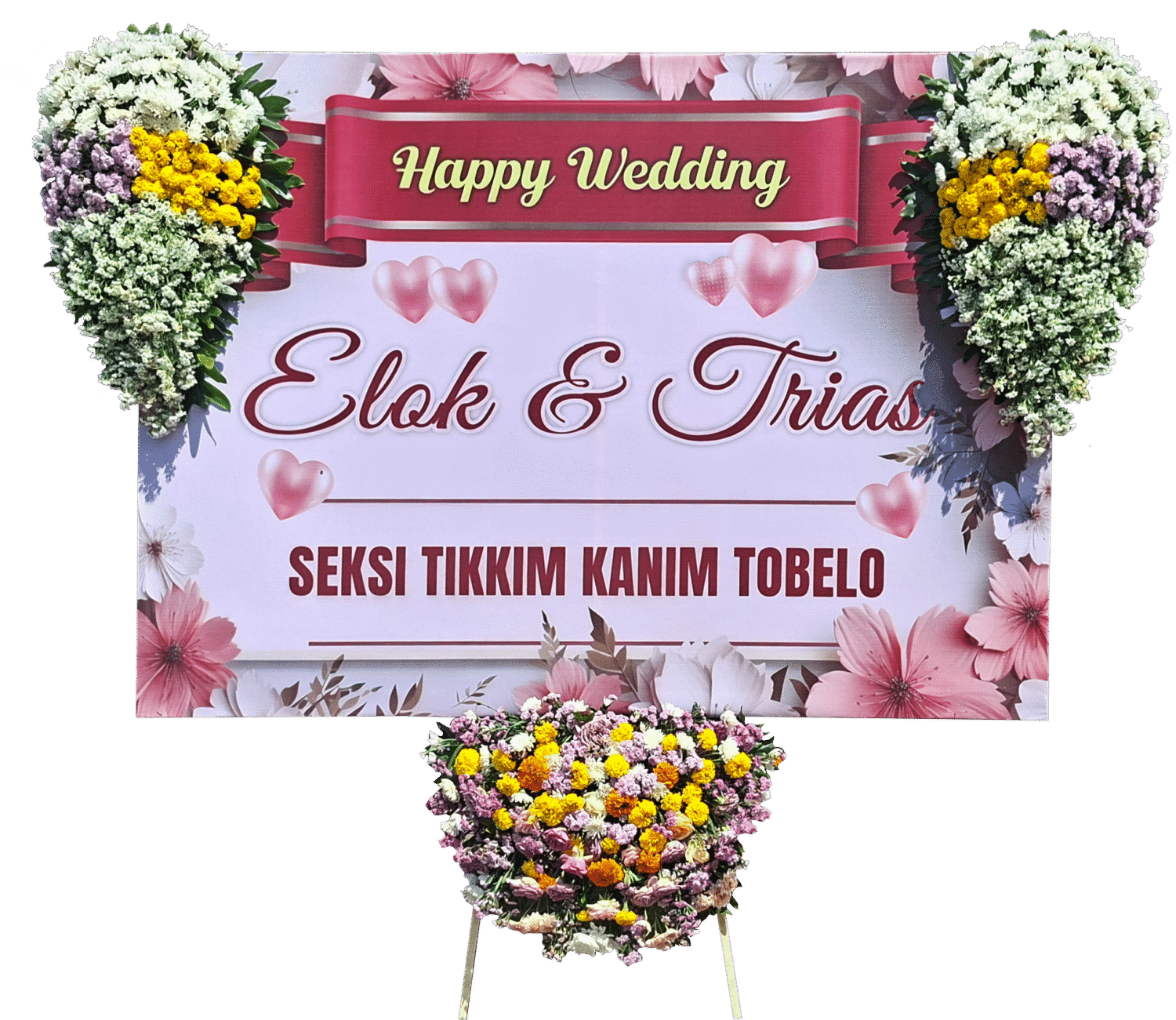BUNGA WEDDING TIPE 3 TITIK