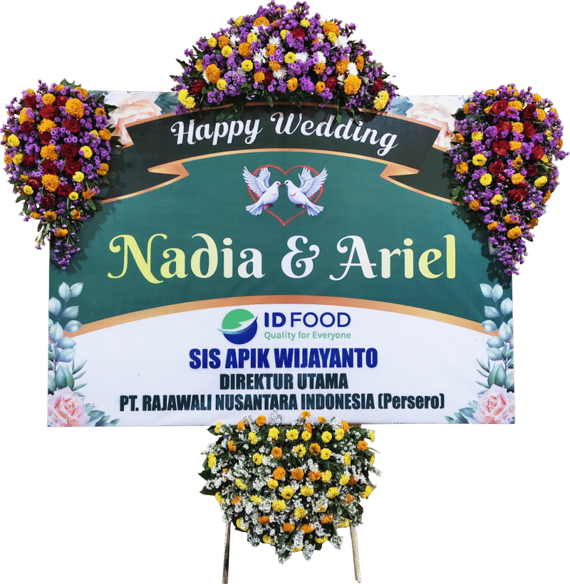 BUNGA WEDDING TIPE 4 TITIK