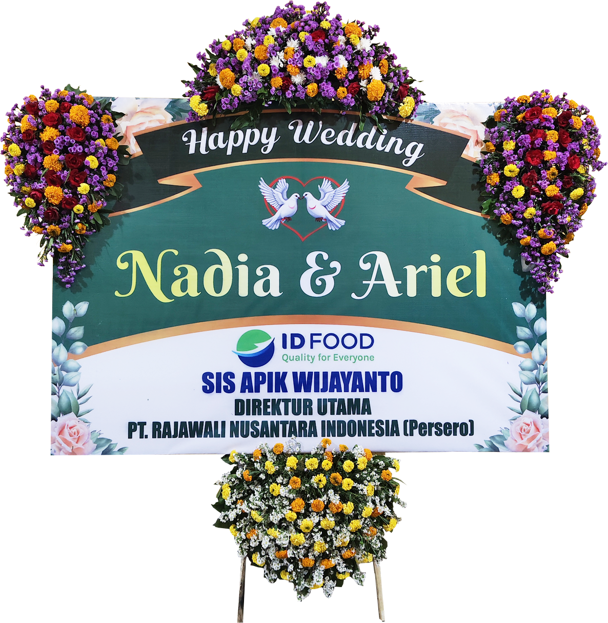 BUNGA WEDDING TIPE 4 TITIK