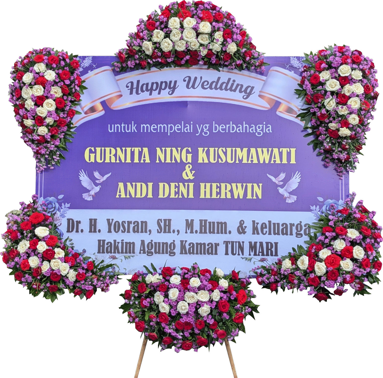 BUNGA WEDDING TIPE 6 TITIK