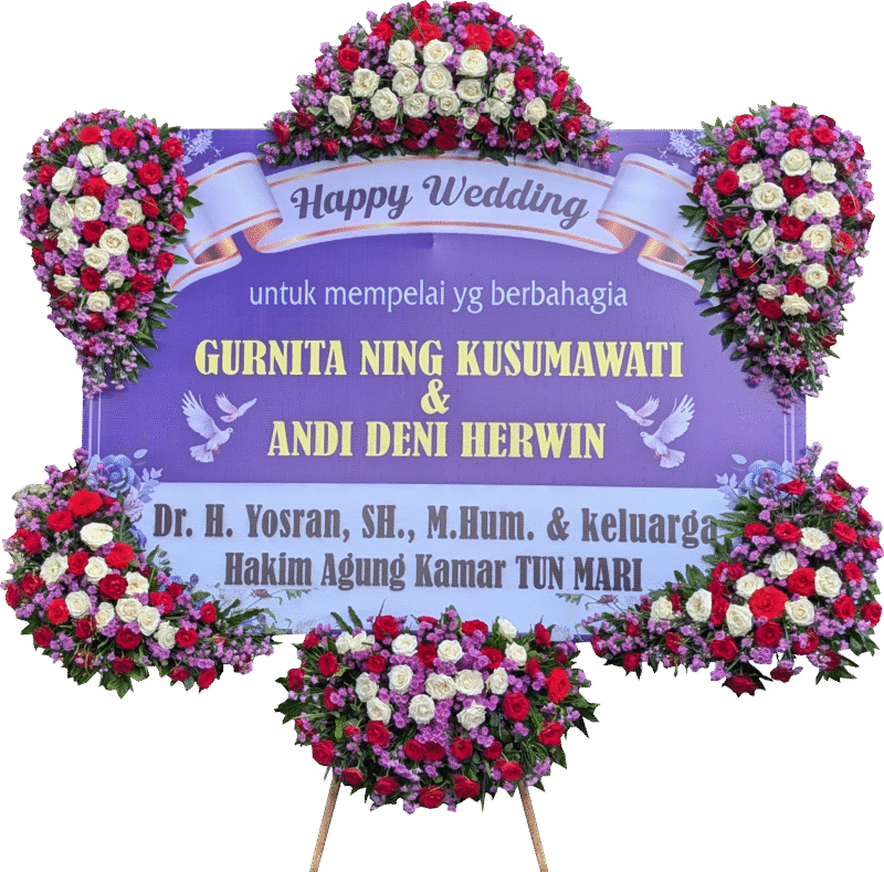 BUNGA WEDDING TIPE 6 TITIK