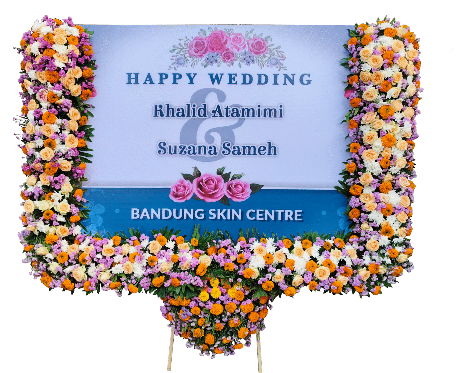 BUNGA WEDDING TIPE FULL SAMPING