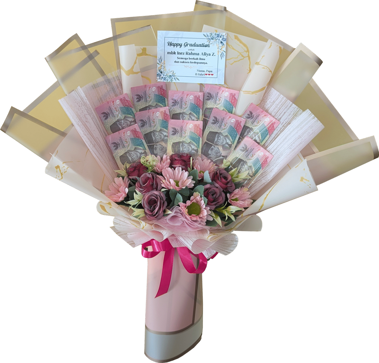 HAND BOUQUET tipe money