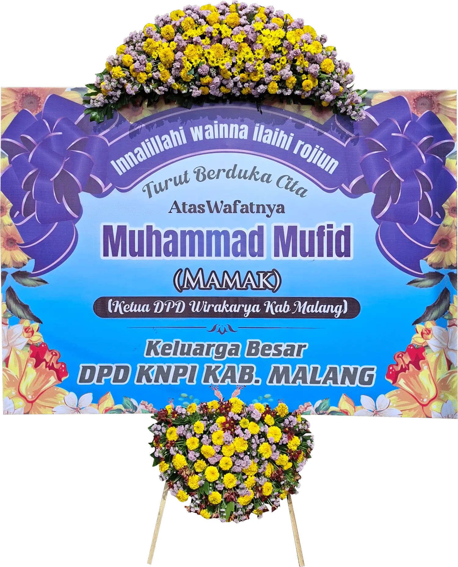 BUNGA DUKA CITA TIPE 2 TITIK