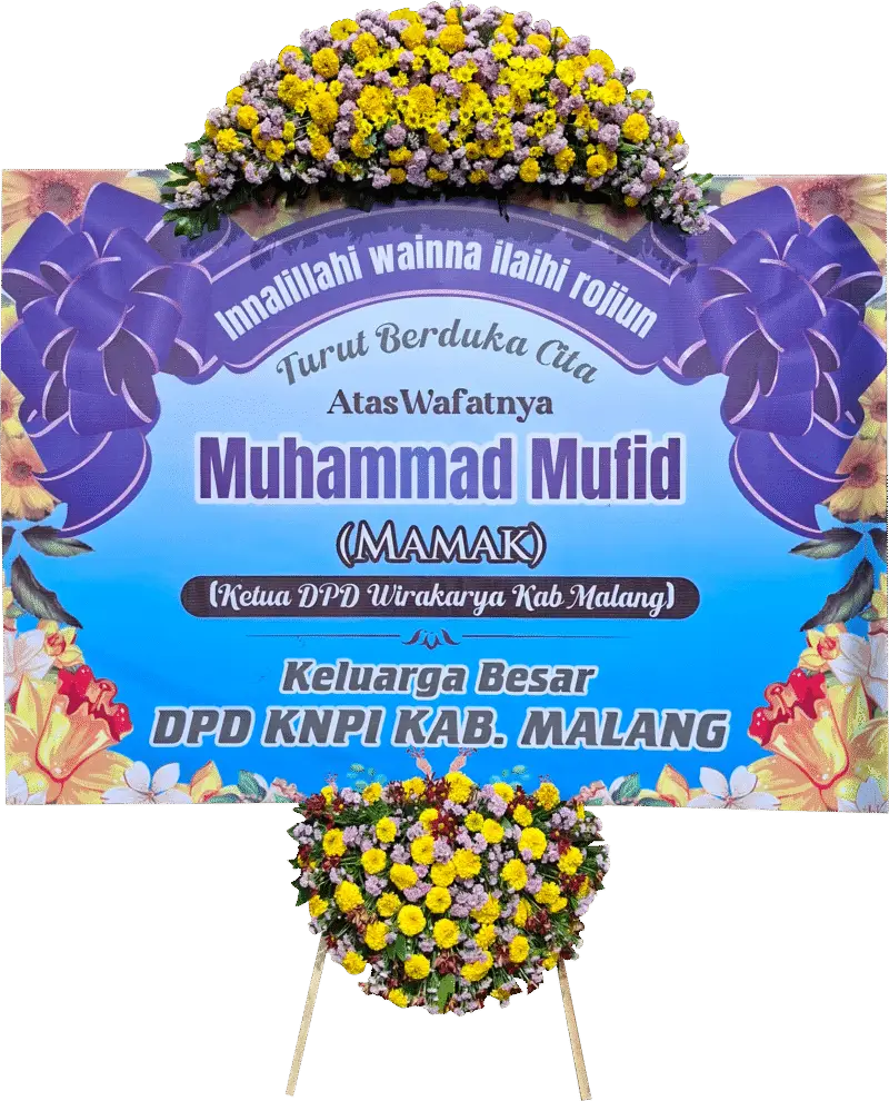 BUNGA DUKA CITA TIPE 2 TITIK