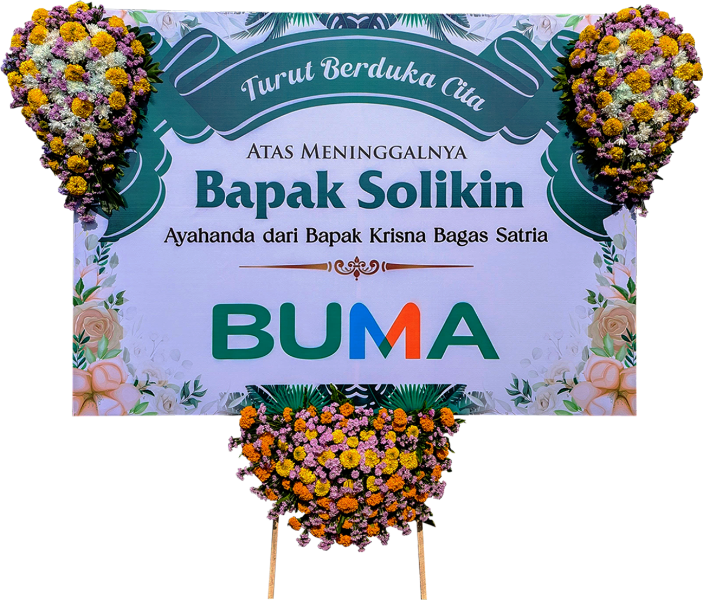 BUNGA DUKA CITA TIPE 3 TITIK