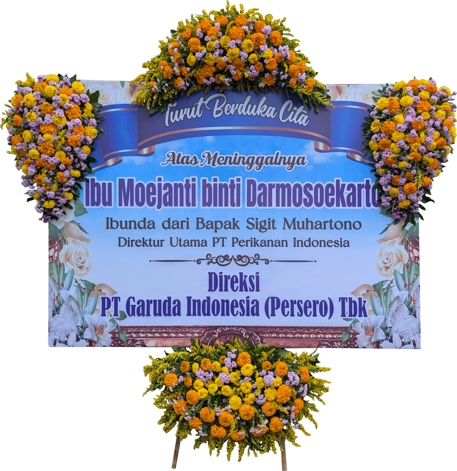BUNGA DUKA CITA TIPE 4 TITIK