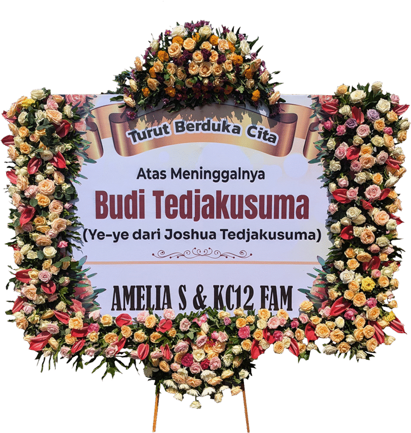 BUNGA DUKA CITA TIPE FULL SAMPING MAHKOTA