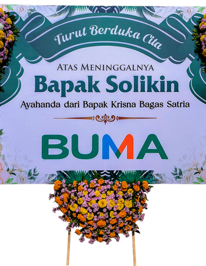 BUNGA DUKA CITA TIPE 3 TITIK