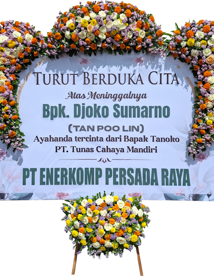 BUNGA DUKA CITA TIPE 4 PANJANG MELENGKUNG MAHKOTA BESAR
