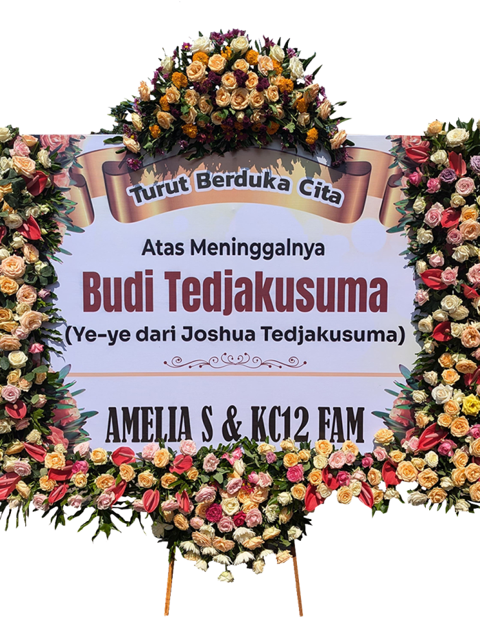 BUNGA DUKA CITA TIPE FULL SAMPING MAHKOTA