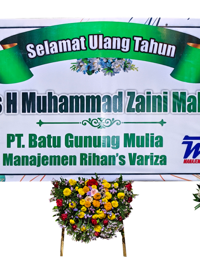 BUNGA PAPAN JUMBO TIPE 3 KAKI 3 TITIK PANJANG