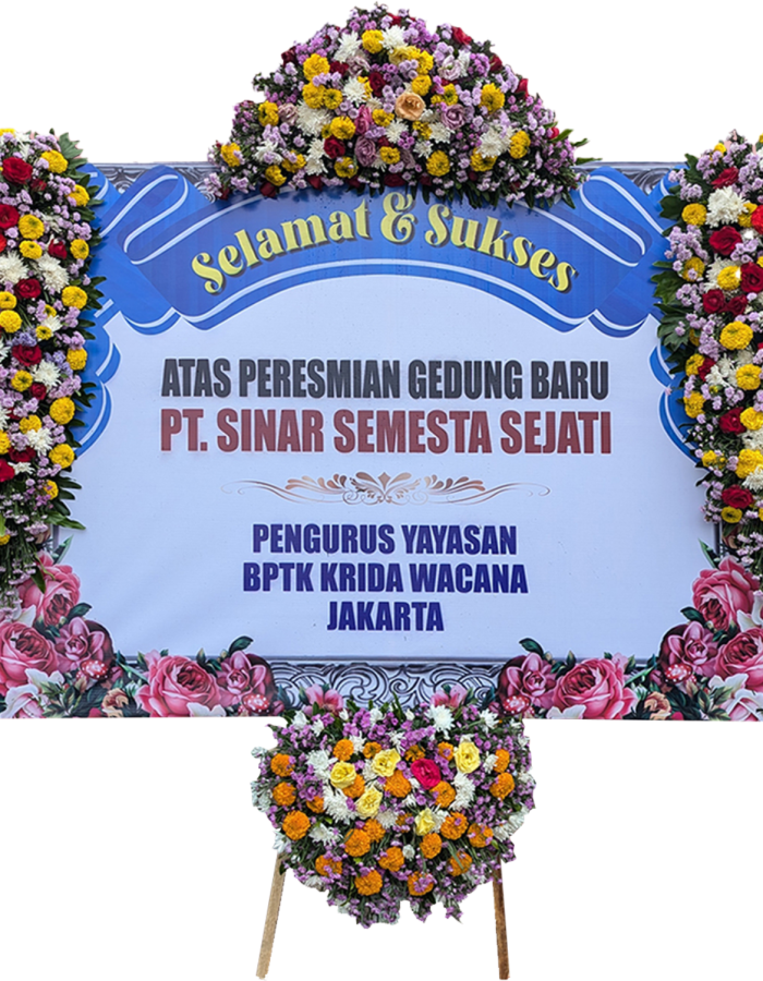 BUNGA SELAMAT 3 TITIK PANJANG MAHKOTA