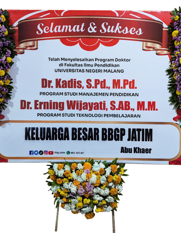 BUNGA SELAMAT 3 TITIK PANJANG