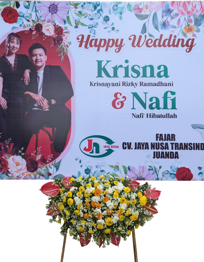 BUNGA WEDDING TIPE 1 TITIK