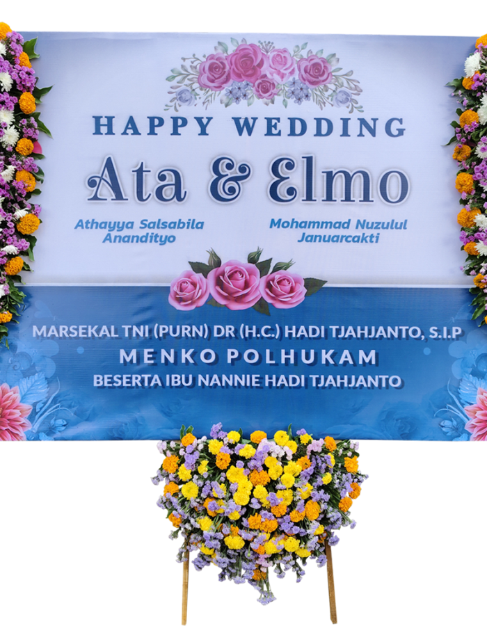 BUNGA WEDDING TIPE 3 TITIK PANJANG