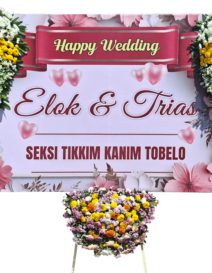 BUNGA WEDDING TIPE 3 TITIK