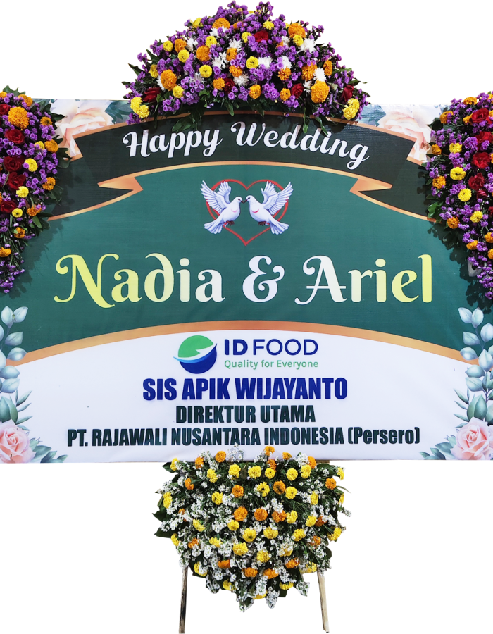 BUNGA WEDDING TIPE 4 TITIK