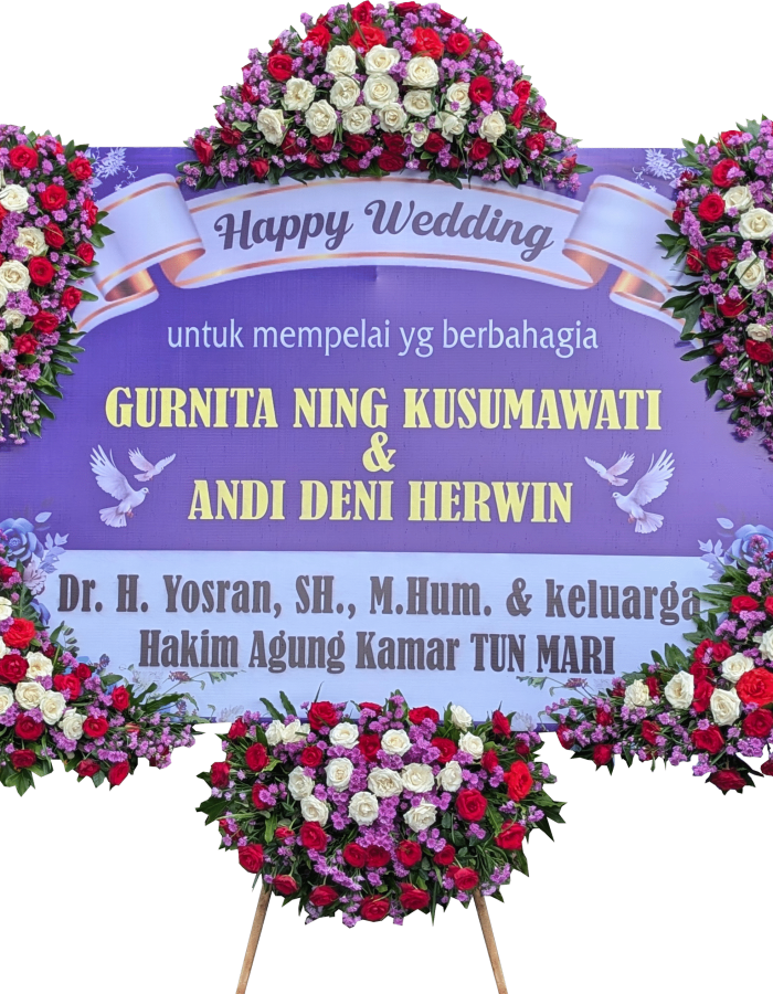 BUNGA WEDDING TIPE 6 TITIK