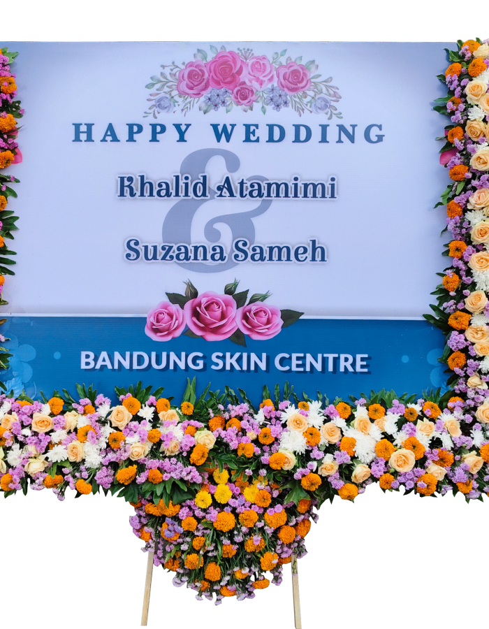 BUNGA WEDDING TIPE FULL SAMPING
